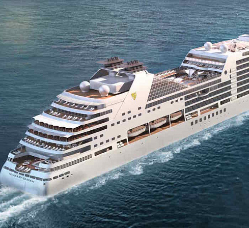 Круизный лайнер Seabourn Ovation